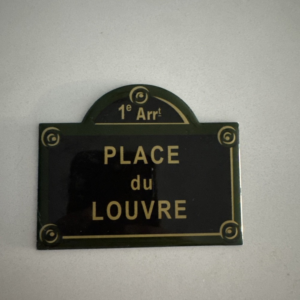 Place Du Louvre Fridge Magnet